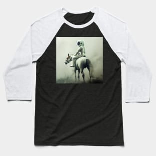 Astronaut and Horse Baseball T-Shirt